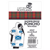 Saltire Rain Poncho - The Scot Box