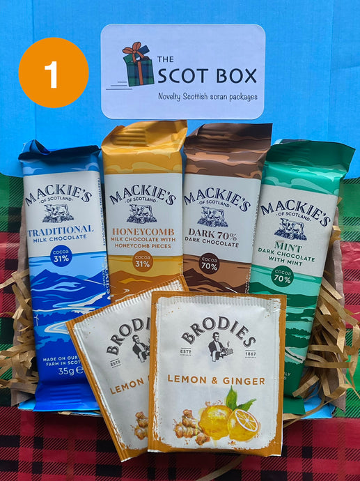 Scottish Gifts- Sweet Boxes | The Scot Box | Novelty Scottish Scran ...