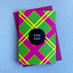 Auld Fart - Printed Card - The Scot Box